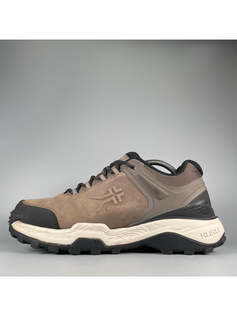 Kuru Ridge Motion Men's Size 9.5 Brown Black Athletic Running Shoes Sneakers EUC